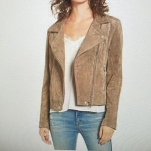 BLANKNYC Suede Moto Jacket